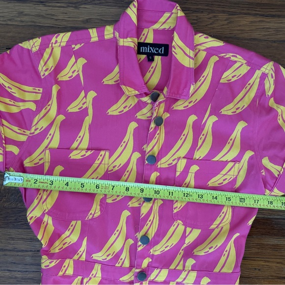 Hot Pink Banana Jumpsuit - Mixed by Nasrin - Picture 7 of 9